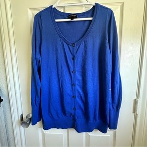 Blue cardigan lane Bryant